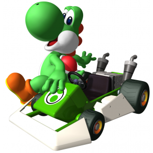 Mario Yoshi kart