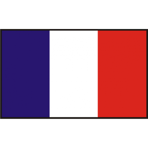 4 x Autocollant sticker voiture moto drapeau france français 