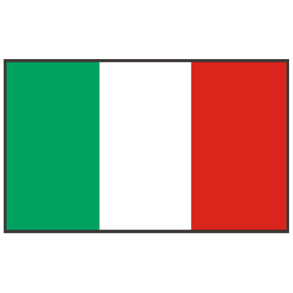 Stickers drapeau italien