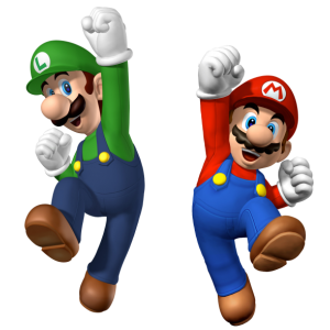 Mario et luigi poing