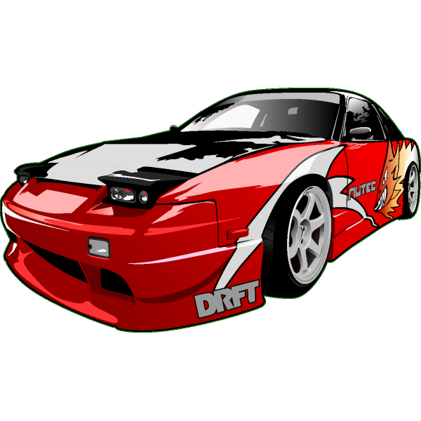 sticker voiture de drift