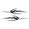 deco flaming 55