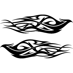 deco flaming 78