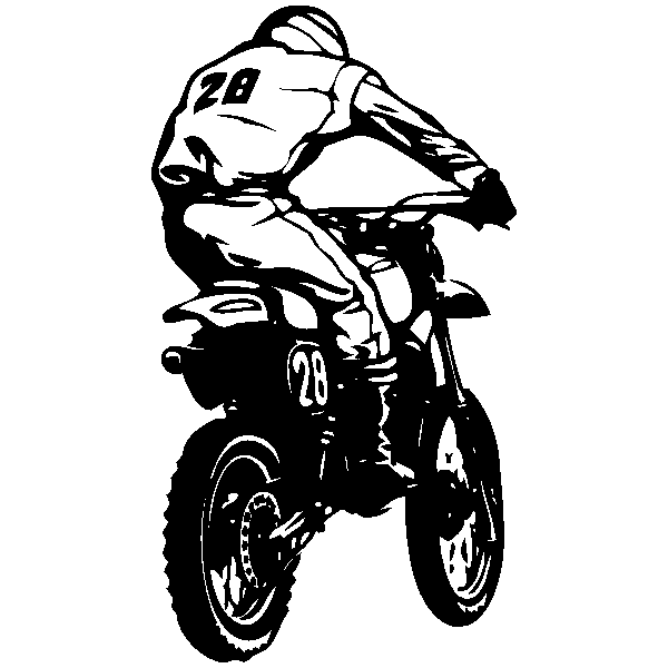 Stickers moto cross - 123 Stickers - Vente en ligne de stickers et