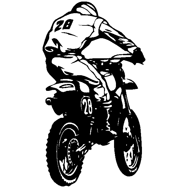 Stickers moto cross - 123 Stickers - Vente en ligne de stickers et  autocollant adhésif