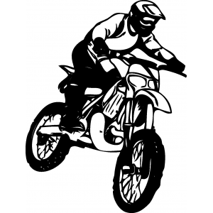 Stickers moto cross