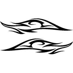 deco flaming 21