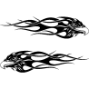 deco flaming 26