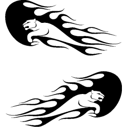 deco flaming 28