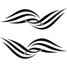 deco flaming 30
