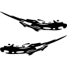 deco flaming 32