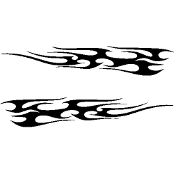 deco flaming 142