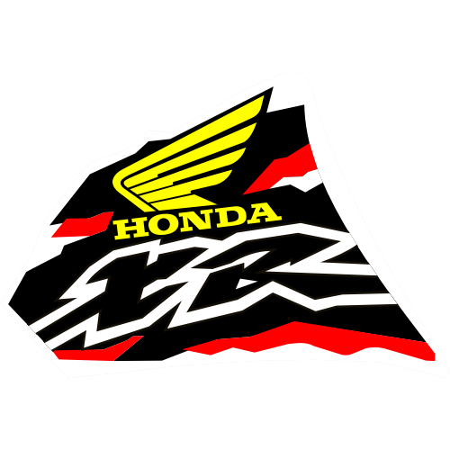 Honda XR gauche
