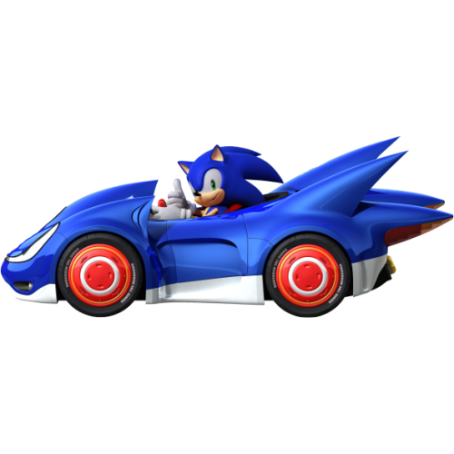 Stickers et autocollant Sonic voiture