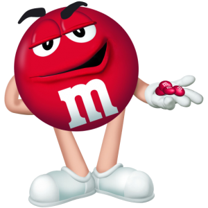 M&m's rouge