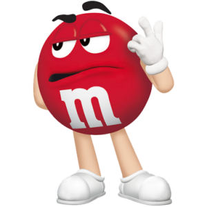 M&m's rouge