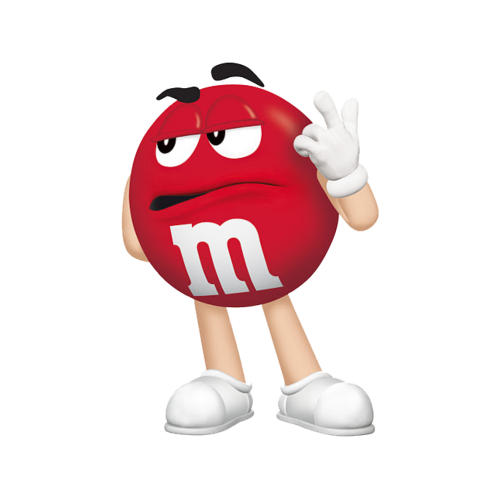 M&m's rouge