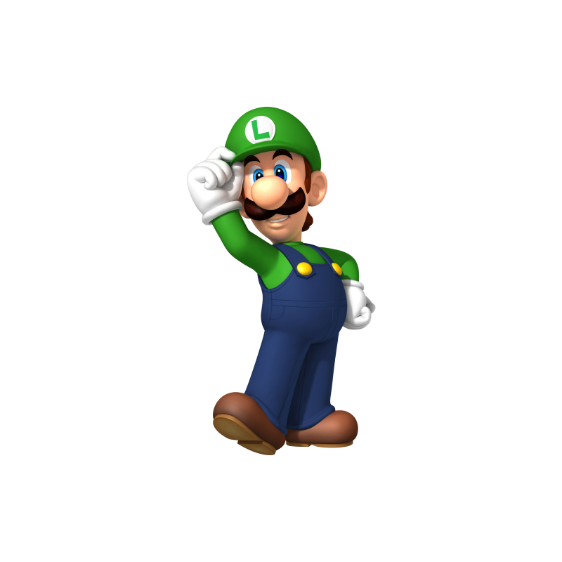 Stickers et autocollant Luigi vous salut