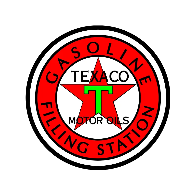 Texaco couleur