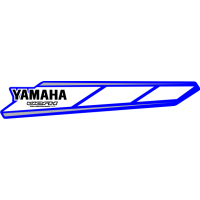 Yamaha raptor droite couleur
