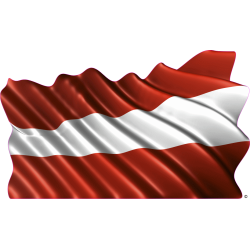 Lot De 2 Autocollants Drapeau écossais 'Airbrush' - 8x5 Cm - Vinyle Résistant Aux Intempéries Et Aux UV - Pour Voiture, Vitre, Surface Lisse