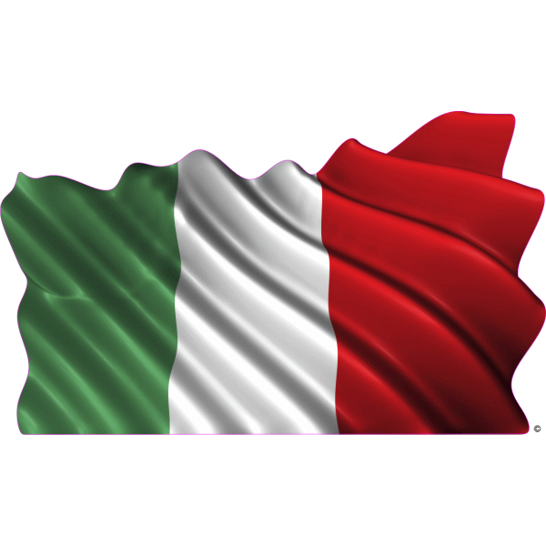 drapeau italien - 123 Stickers - Vente en ligne de stickers et