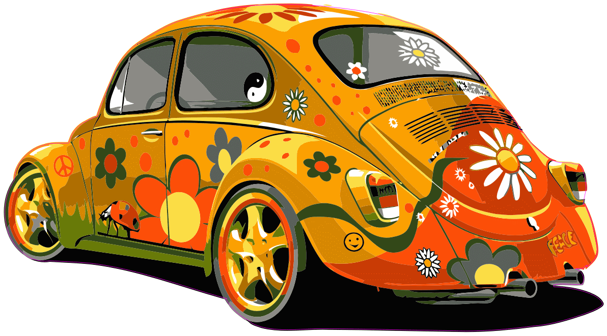 Volkswagen VW Bandes Coccinelle - - Kit Complet - Tuning Sticker Autocollant  Graphic Decals