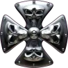 tete de mort chrome