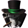 tete de mort fume bleu 2
