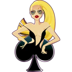 Femme sexy carreau