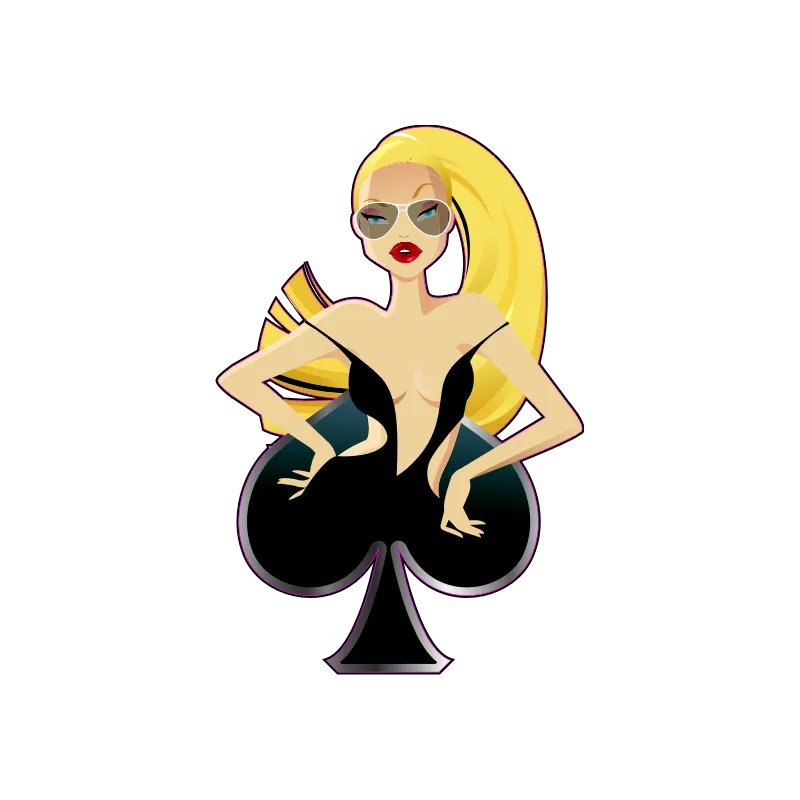 Femme sexy carreau