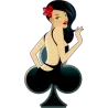 Femme sexy pique