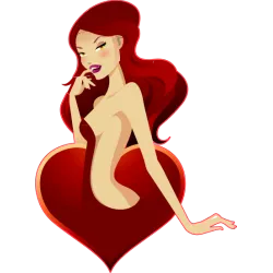 Femme sexy trefle