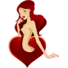 Femme sexy trefle