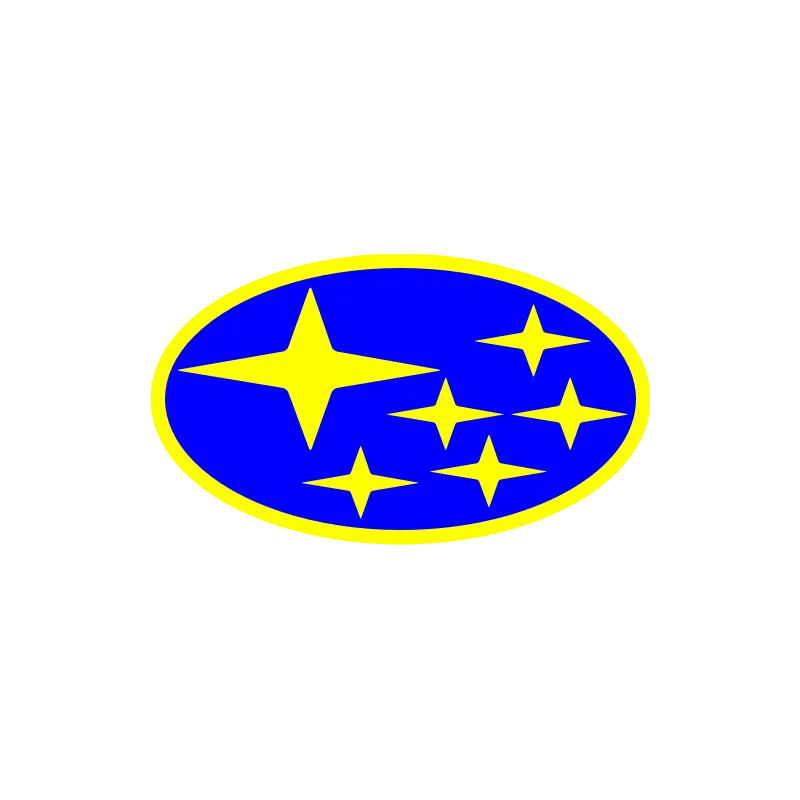 Subaru jaune