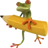 Grenouille crayon 2