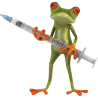 grenouille seringue