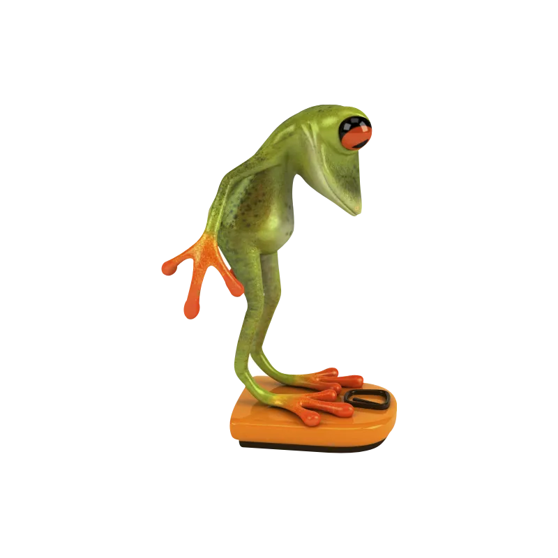 Grenouille balance