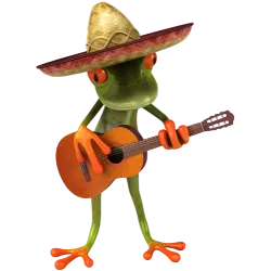 Grenouille masquée