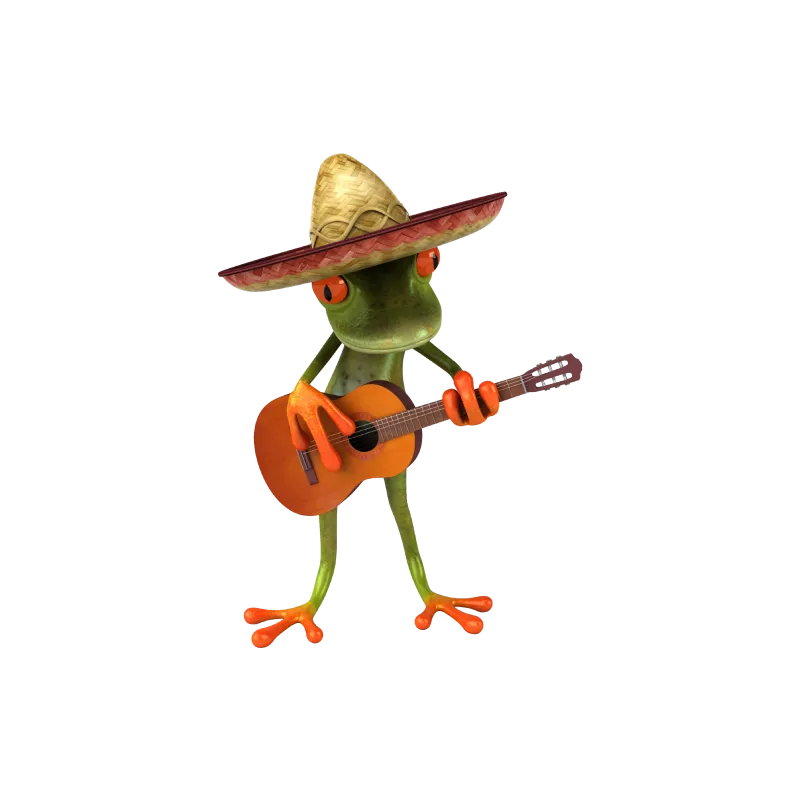 Grenouille masquée