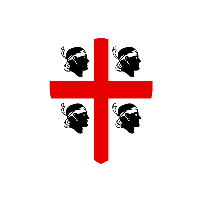 Drapeau Sarde Sardaigne