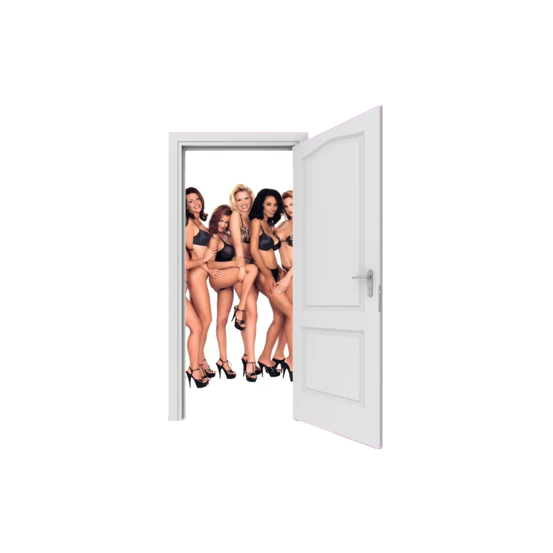 Trompe l'oeil Porte