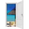 Trompe l'oeil Porte sexy