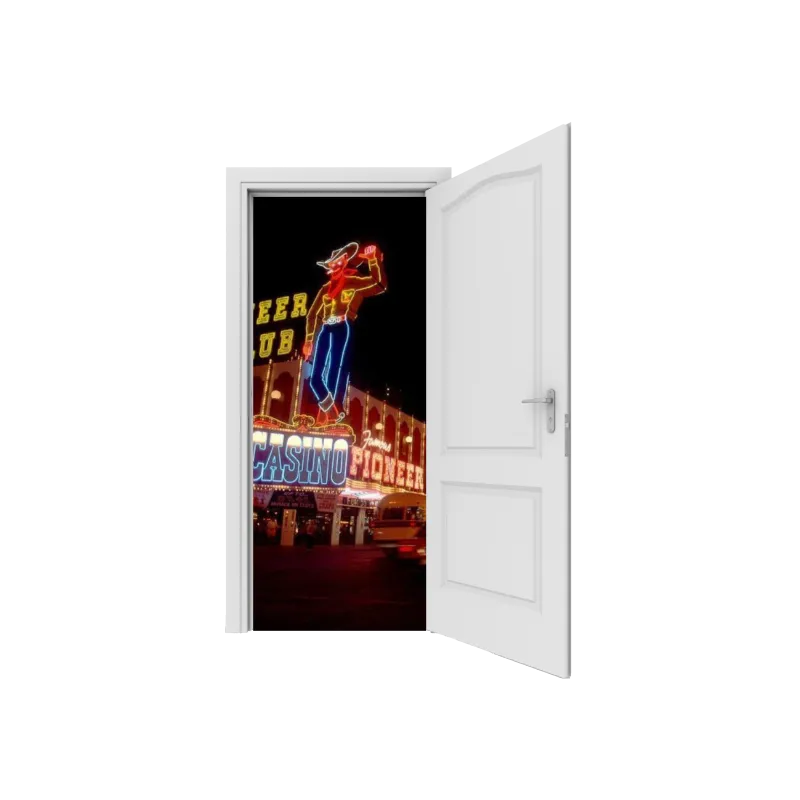 Trompe l'oeil Porte espace