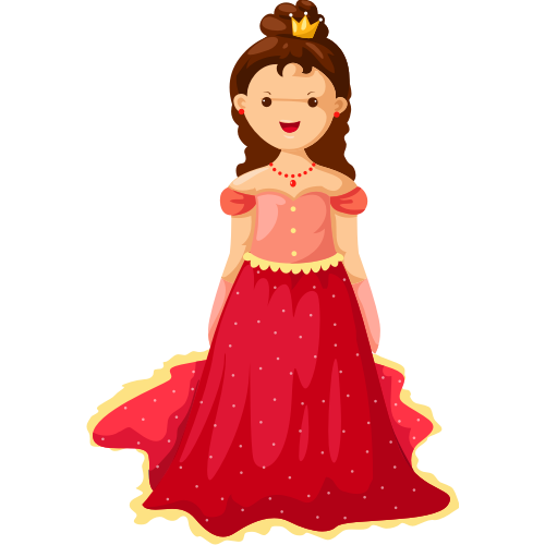 Sticker et autocollant Princesse