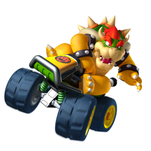 Bowser mario kart