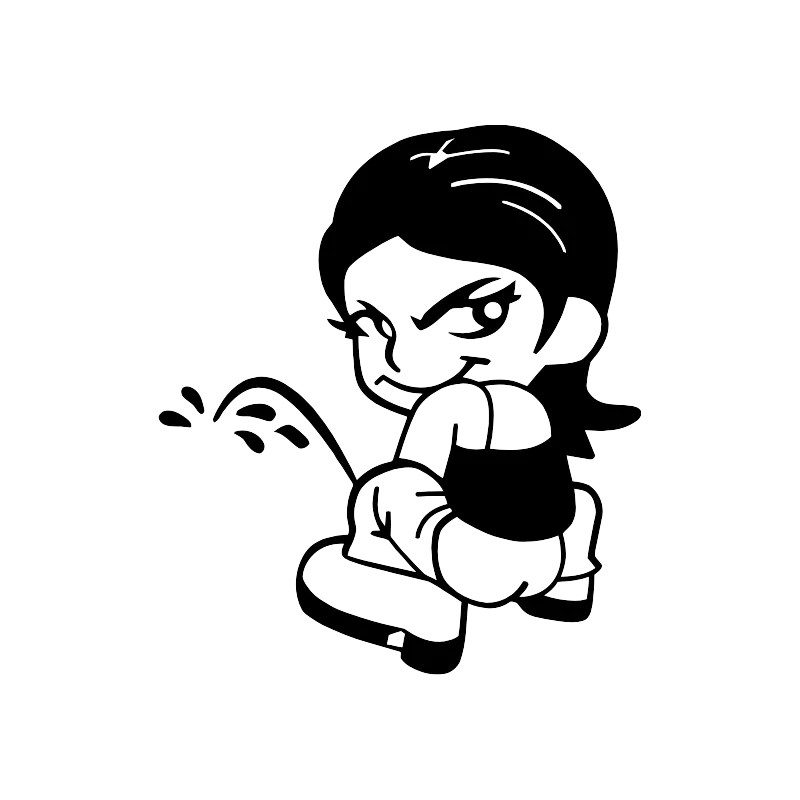 stickers pisse boy