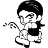 stickers pisse boy
