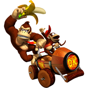 Donkey Diddy Kong mario kart