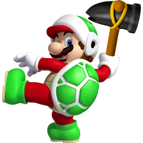 Mario carapace verte